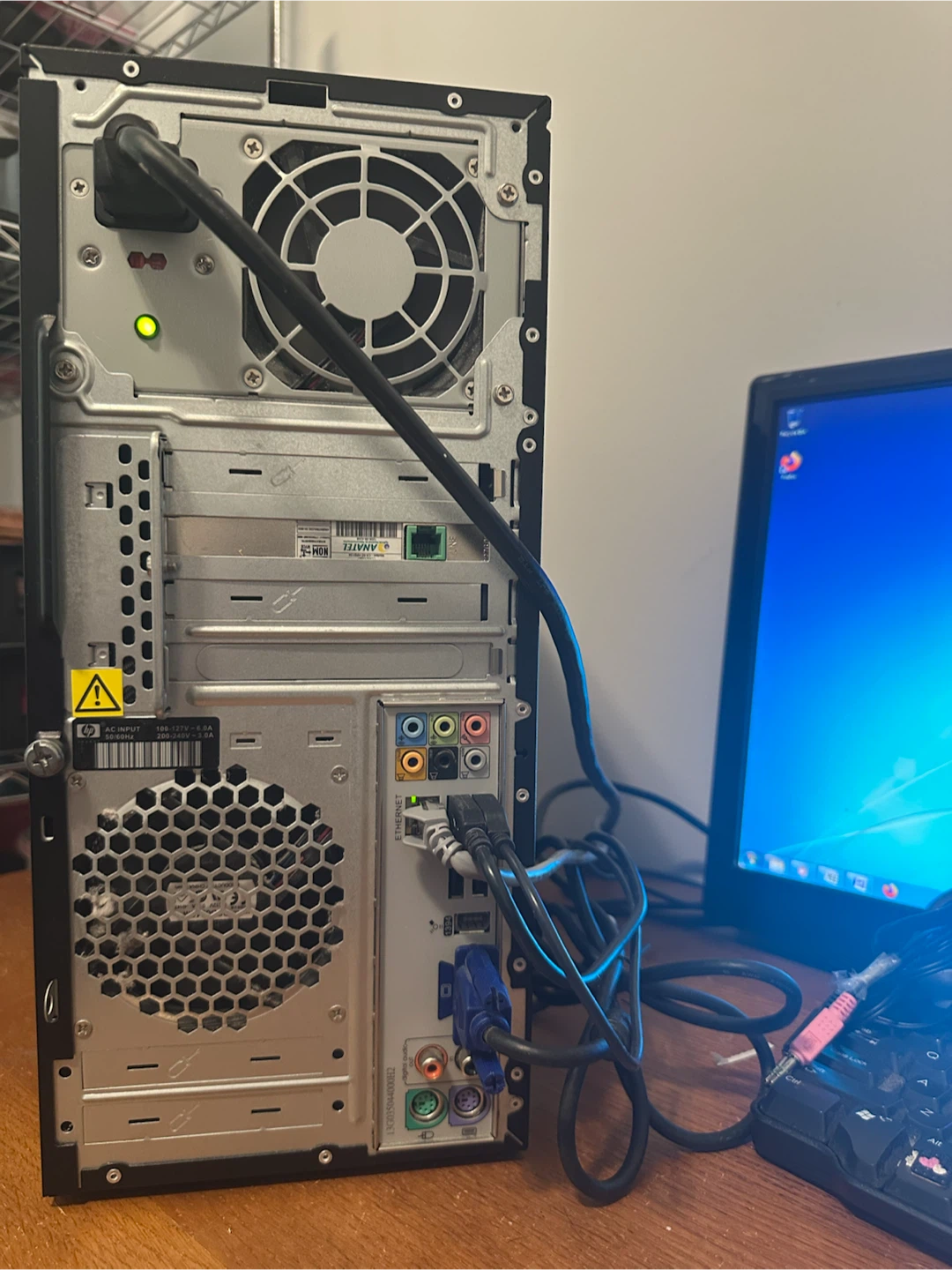 HP Desktop, Monitor, MS Office, speakers, Free Headsets - photo 3