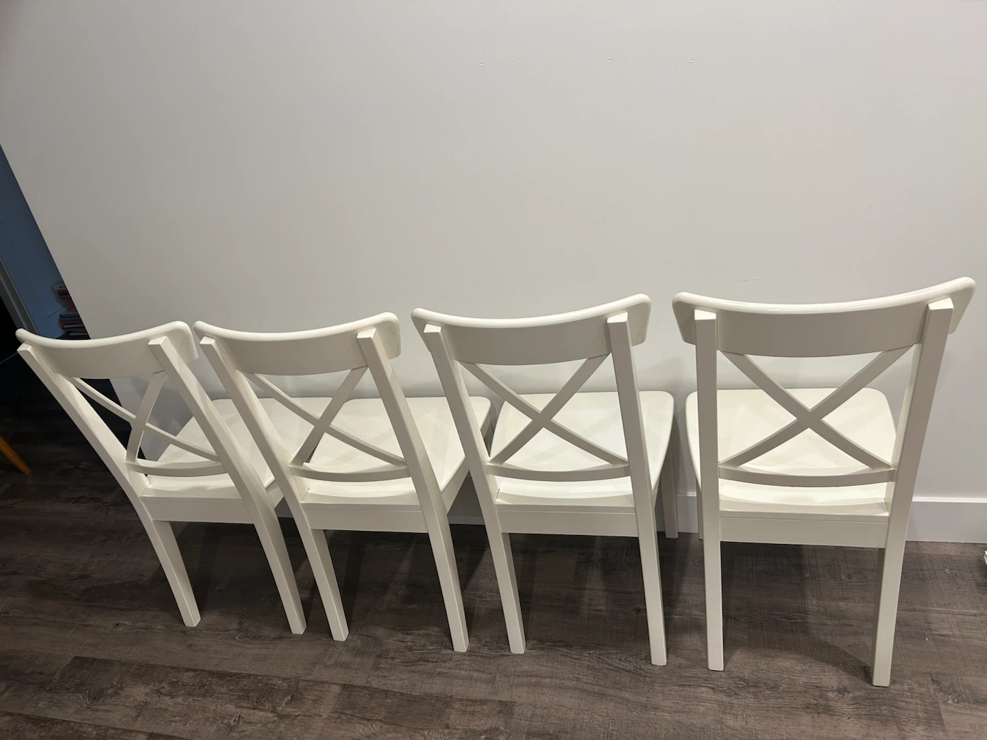 Set of IKEA INGOLF chairs x4 - photo 2