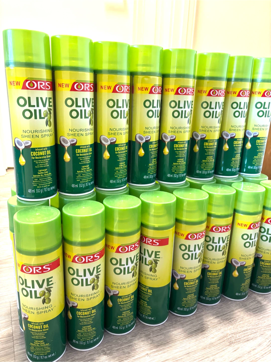 ORS Olive Oil Nourishing Sheen Spray with Coconut Oil