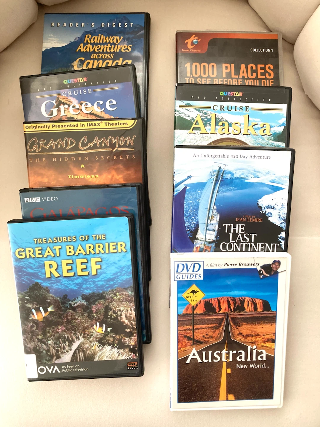 Collection of 9 Travel & Nature DVDs - photo 2