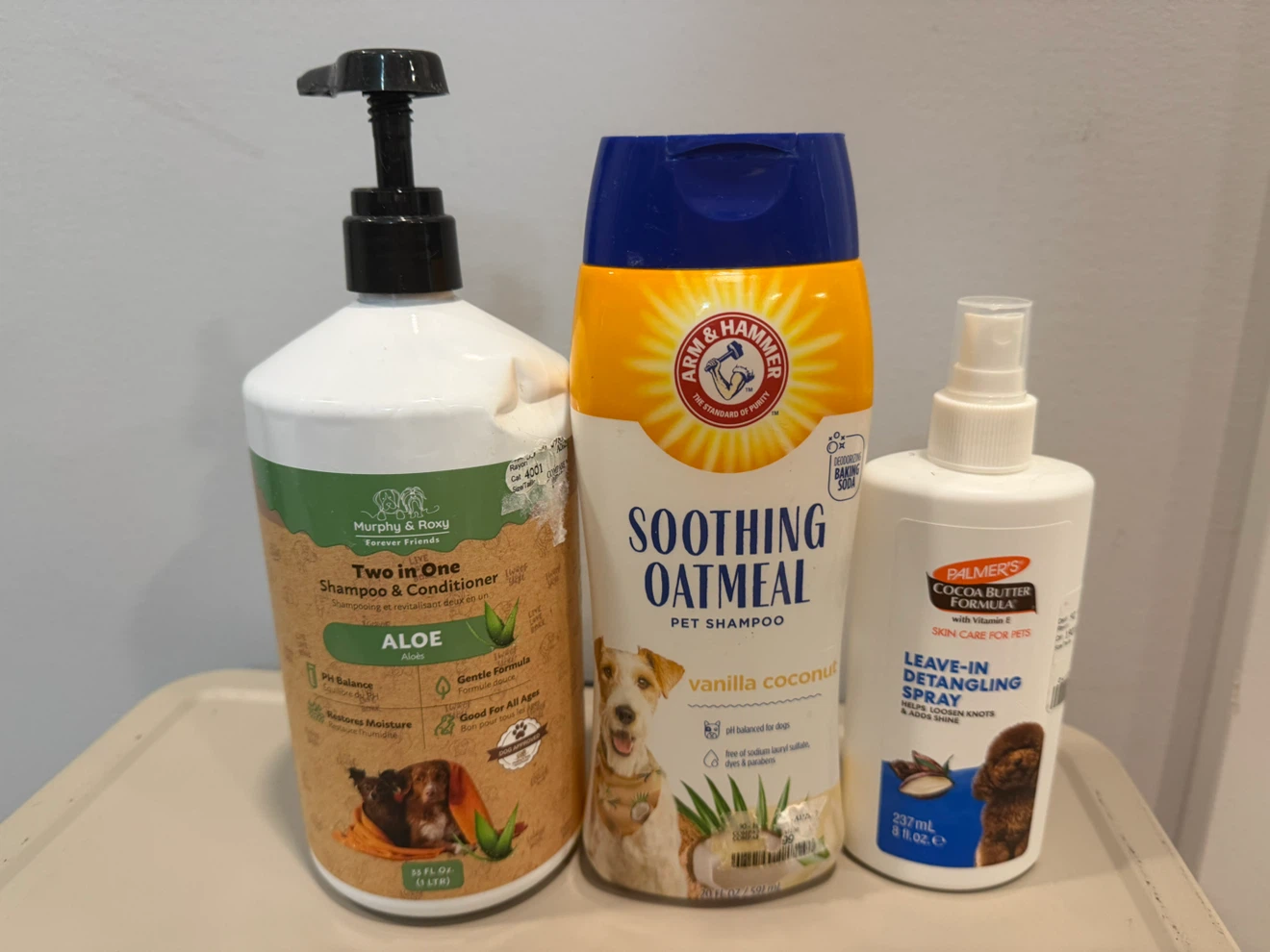 Pet shampoos and conditioner