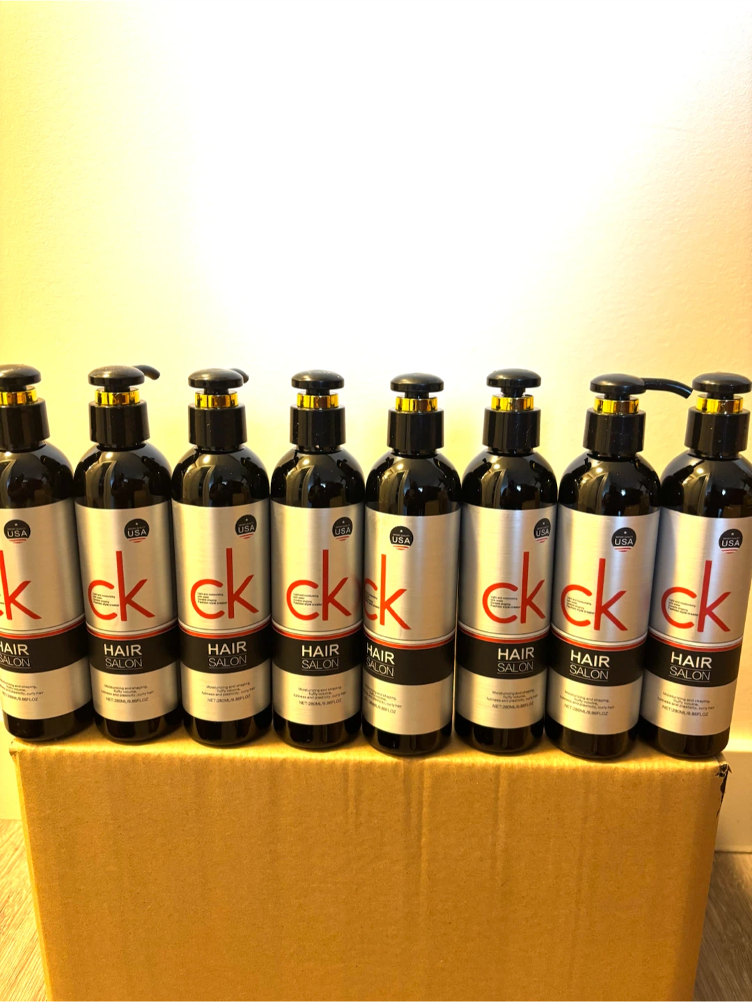 CK Hair Salon Moisturizing and Shaping Shampoo & Conditioner Set