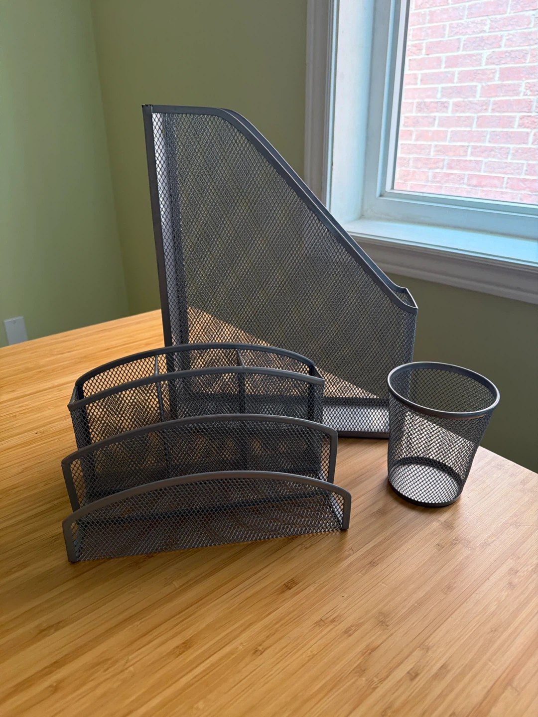 Desk Organizer Set - 3 Pieces