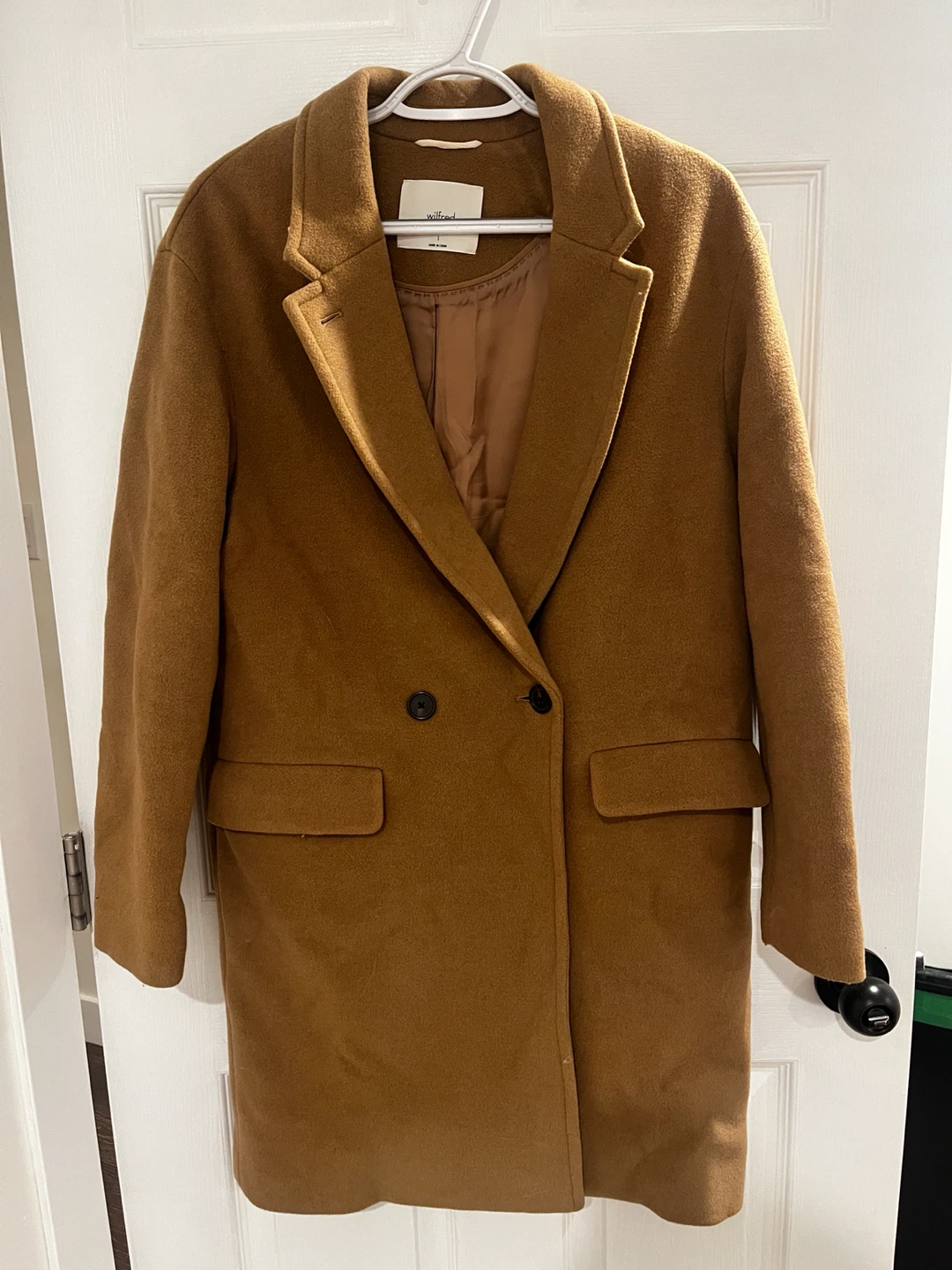 Aritzia Wilfred Wool Coat