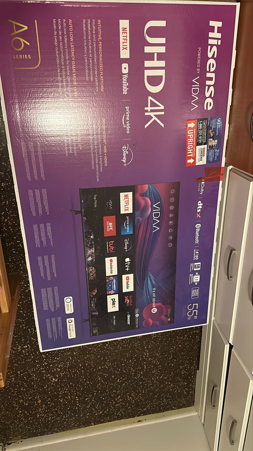 Hisense 55" UHD 4K TV And LG Sound Bar Combo Set - photo 2