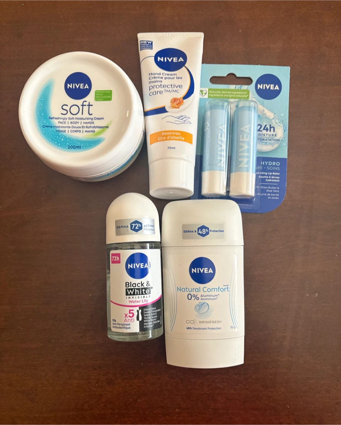 Nivea Products (All new) (All together for $5)