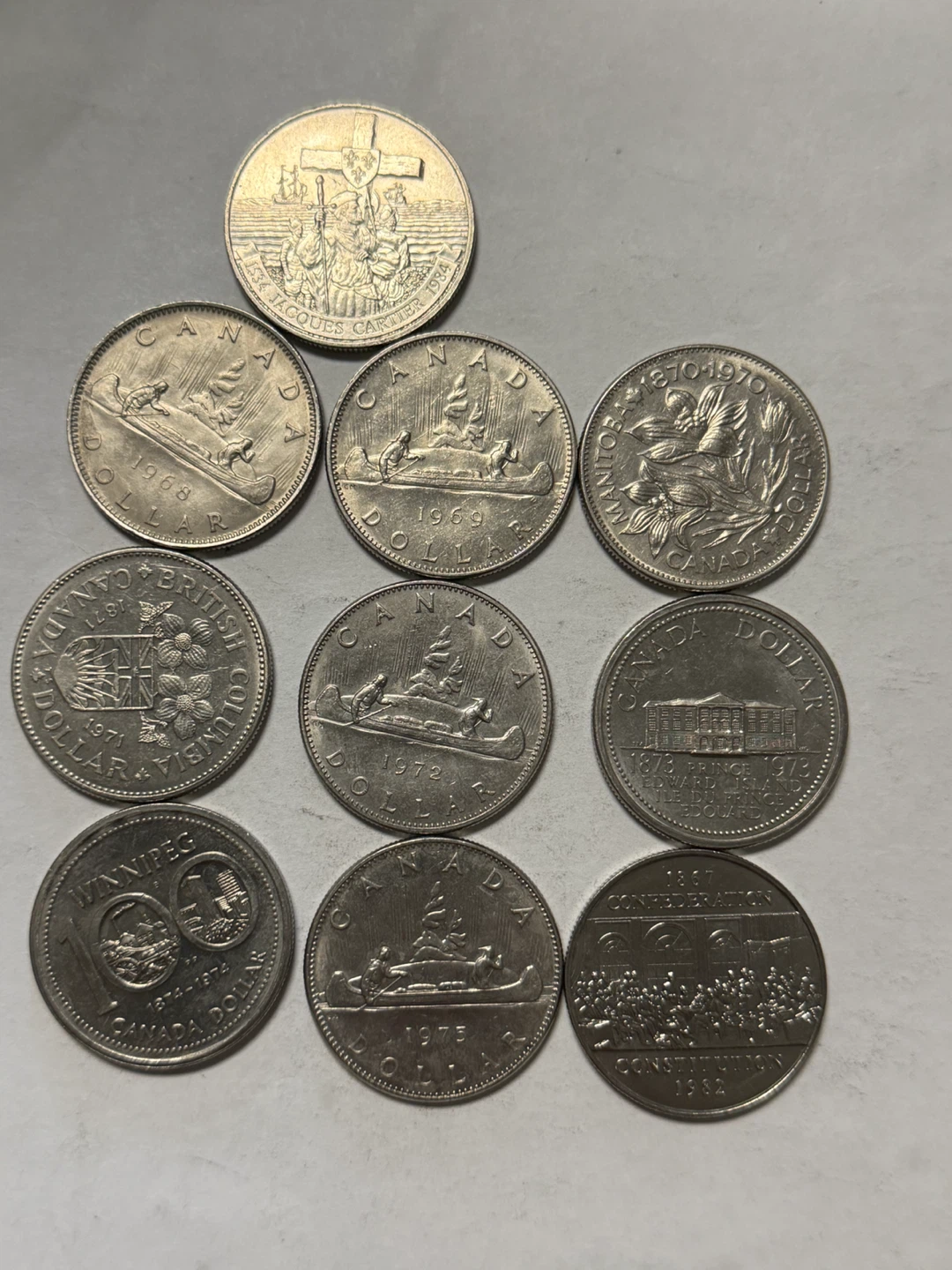 Collection of Canadian Dollar Coins