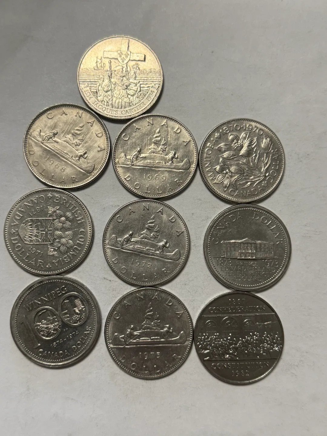 Collection of Canadian Dollar Coins