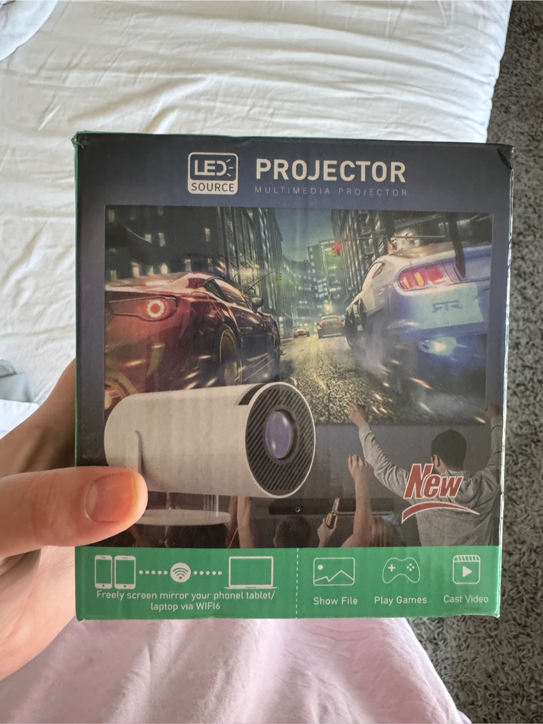 LED Multimedia Projector