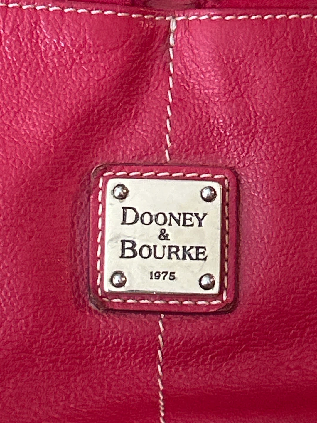 Red Dooney & Bourke Leather Shoulder Bag - photo 2