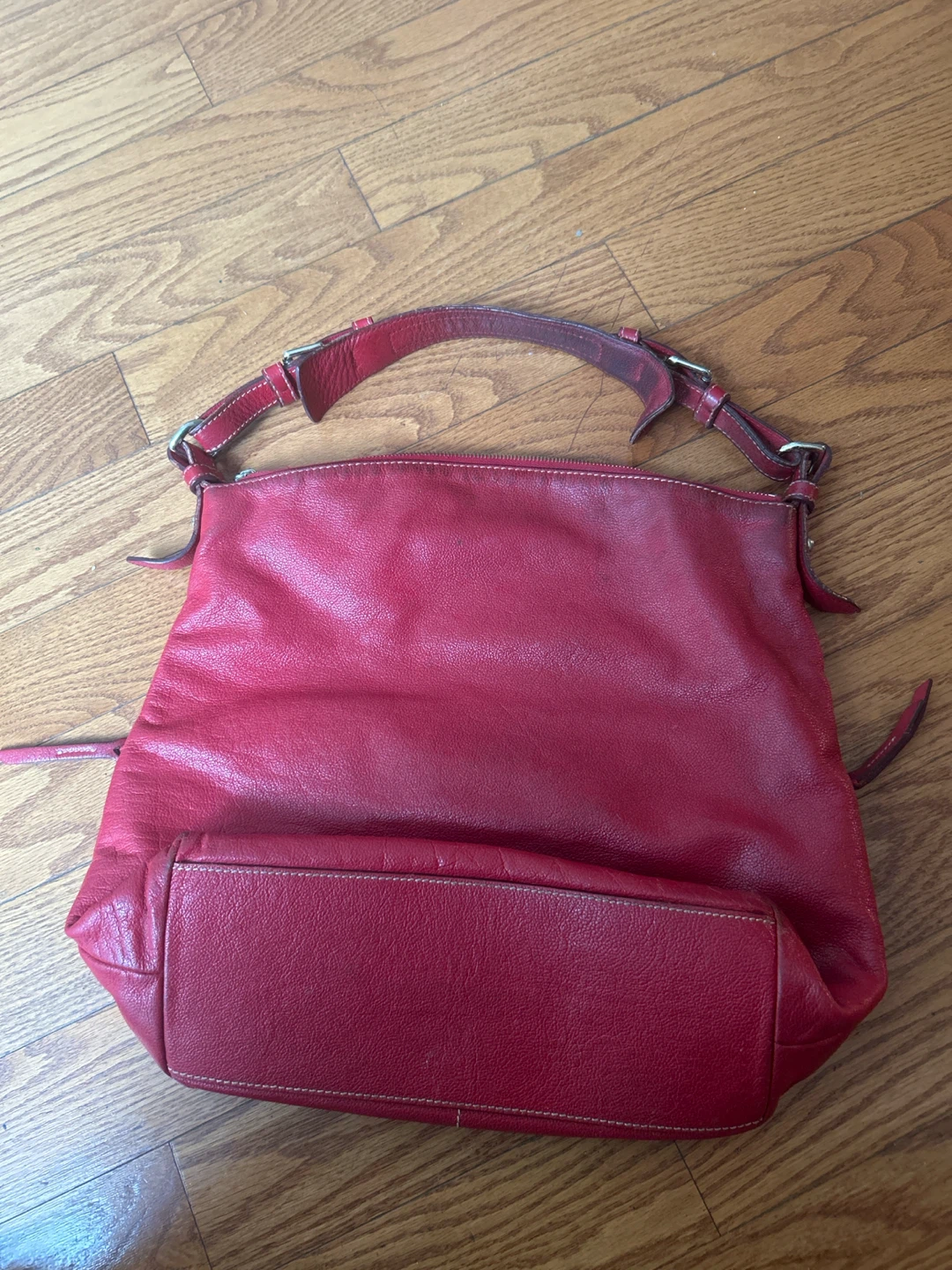 Red Dooney & Bourke Leather Shoulder Bag - photo 3