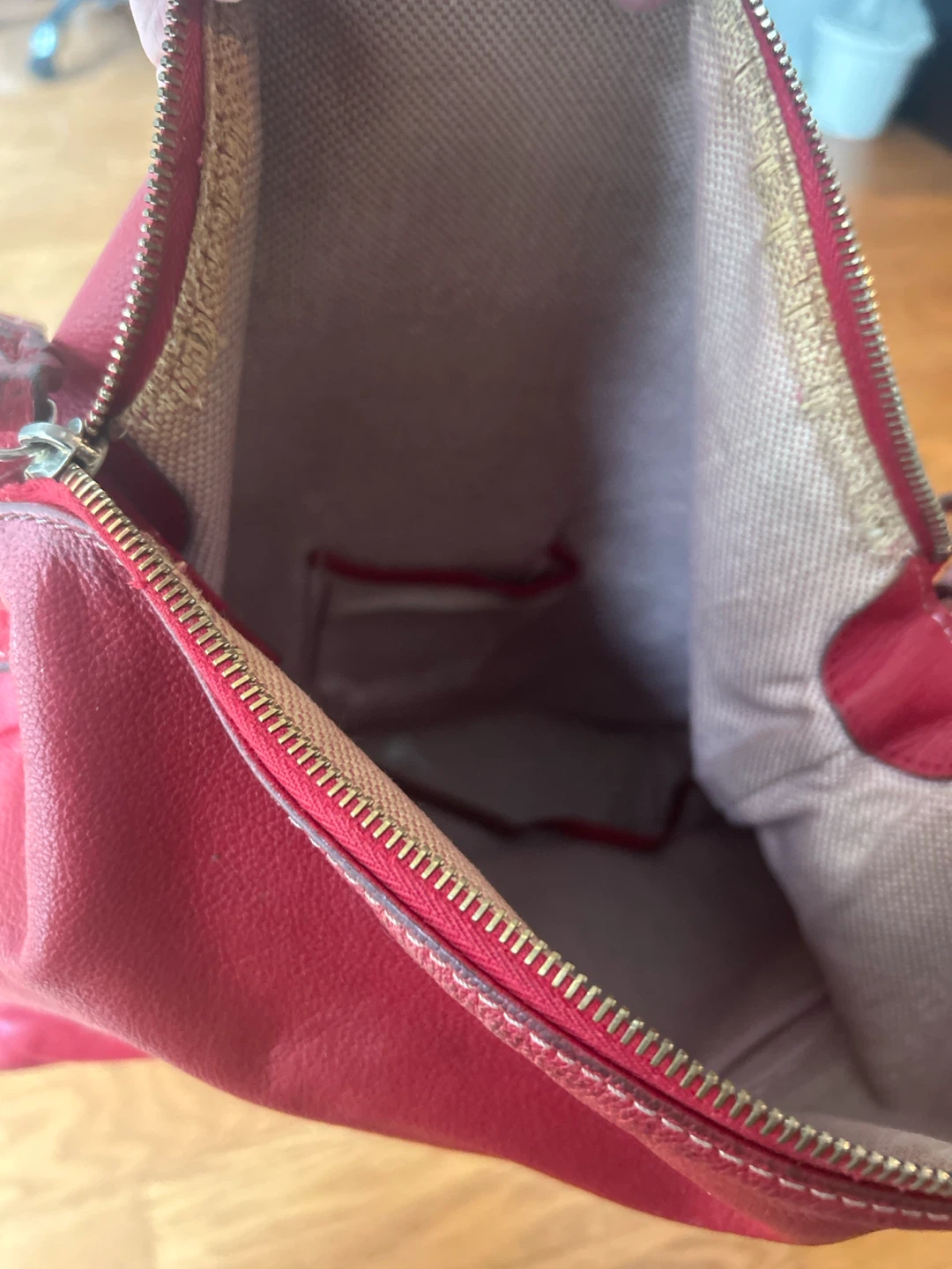 Red Dooney & Bourke Leather Shoulder Bag - photo 4