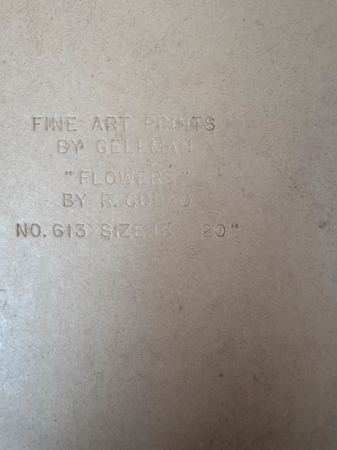 R. Colad "Flowers" Print by Gellman Fine Art - photo 2