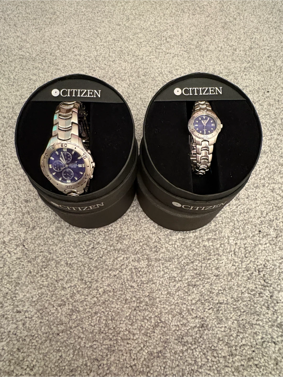 Citizen Watches - Two Men's & Women's Models + warranty card - photo 2