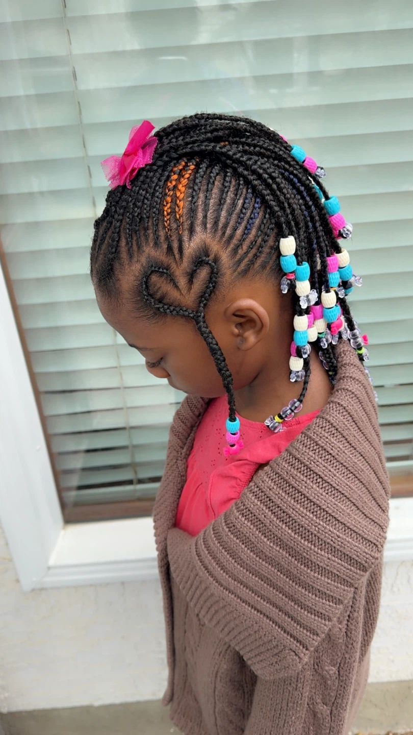 Braided Kids Hair