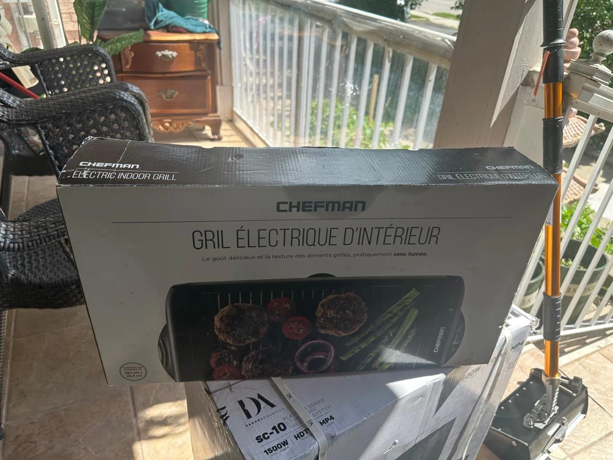 CHEFMAN Electric Indoor Grill