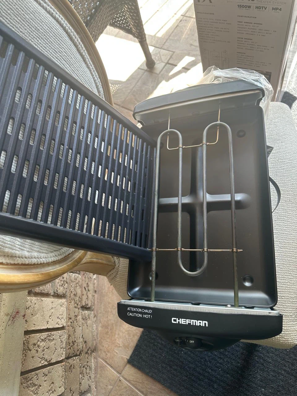 CHEFMAN Electric Indoor Grill - photo 2