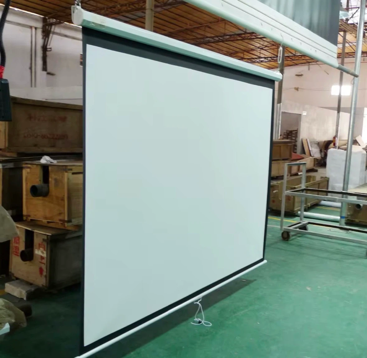 Epson H800A LCD Projector and screen 12 ft - photo 5