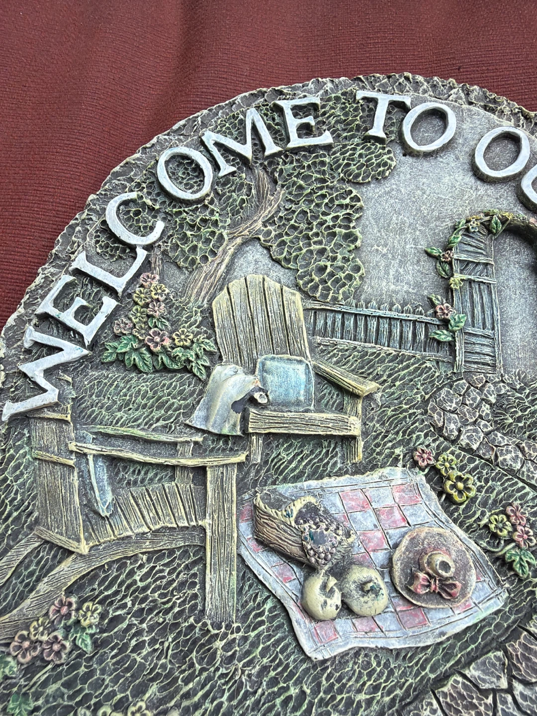 Welcome to Our Home Wall Plaque - photo 2