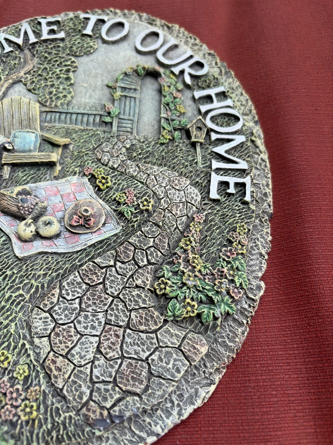 Welcome to Our Home Wall Plaque - photo 3