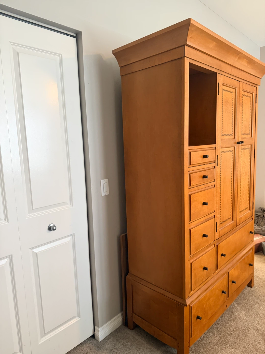 Upright Armoire, Solid Wood - photo 4