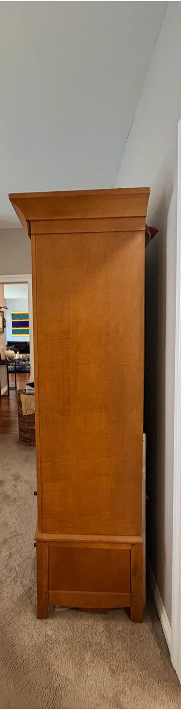 Upright Armoire, Solid Wood - photo 5