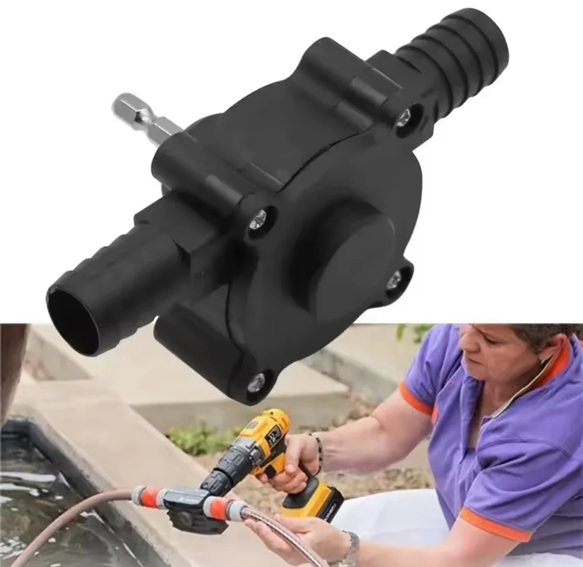 Drill Powered Water Pump - photo 4