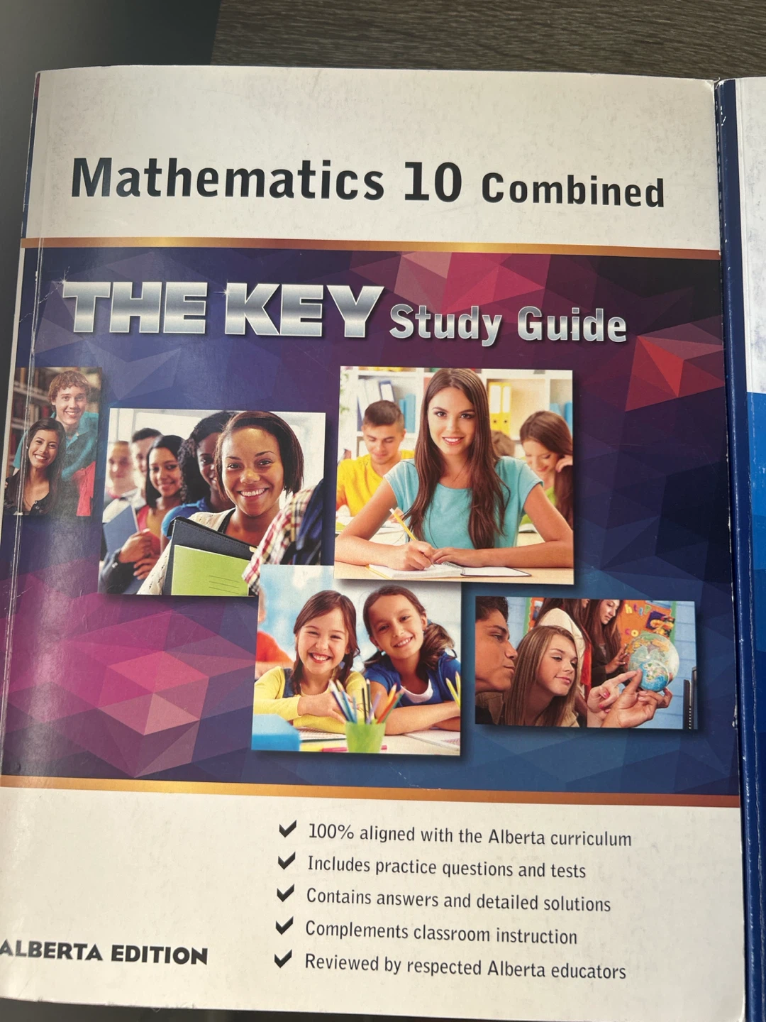 Math 15 + 10C The Key book