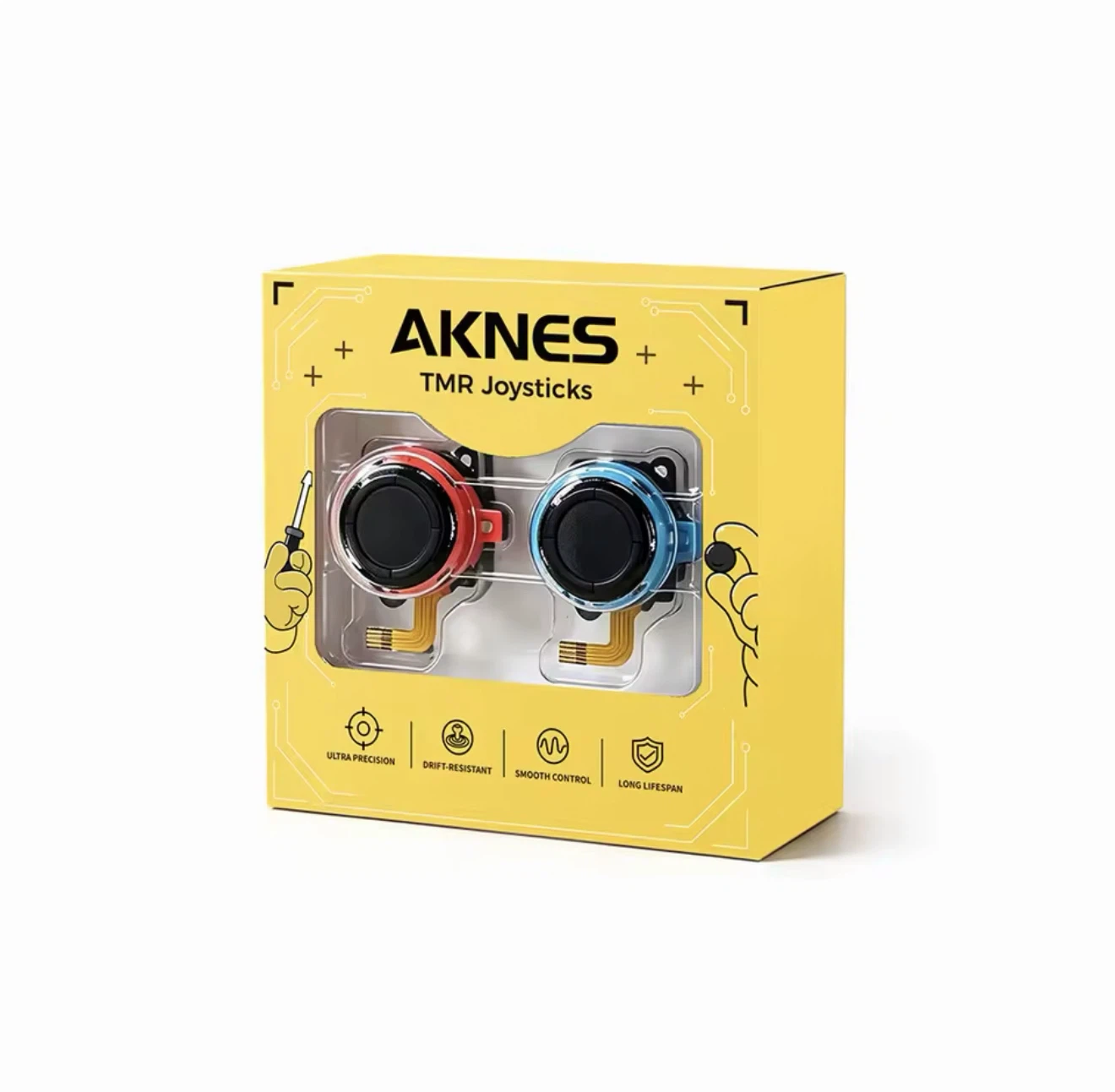 Nintendo Switch Joy-Con Controllers (AKNES TMR Electromagnetic) - photo 3