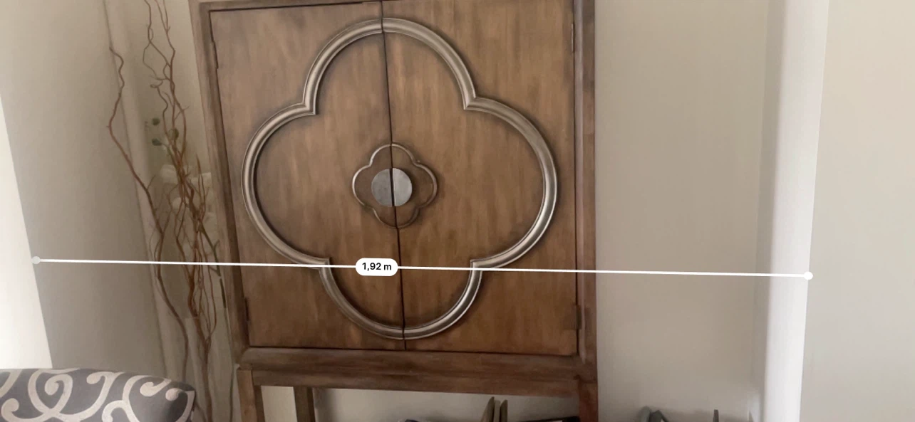 Wood bar cabinet