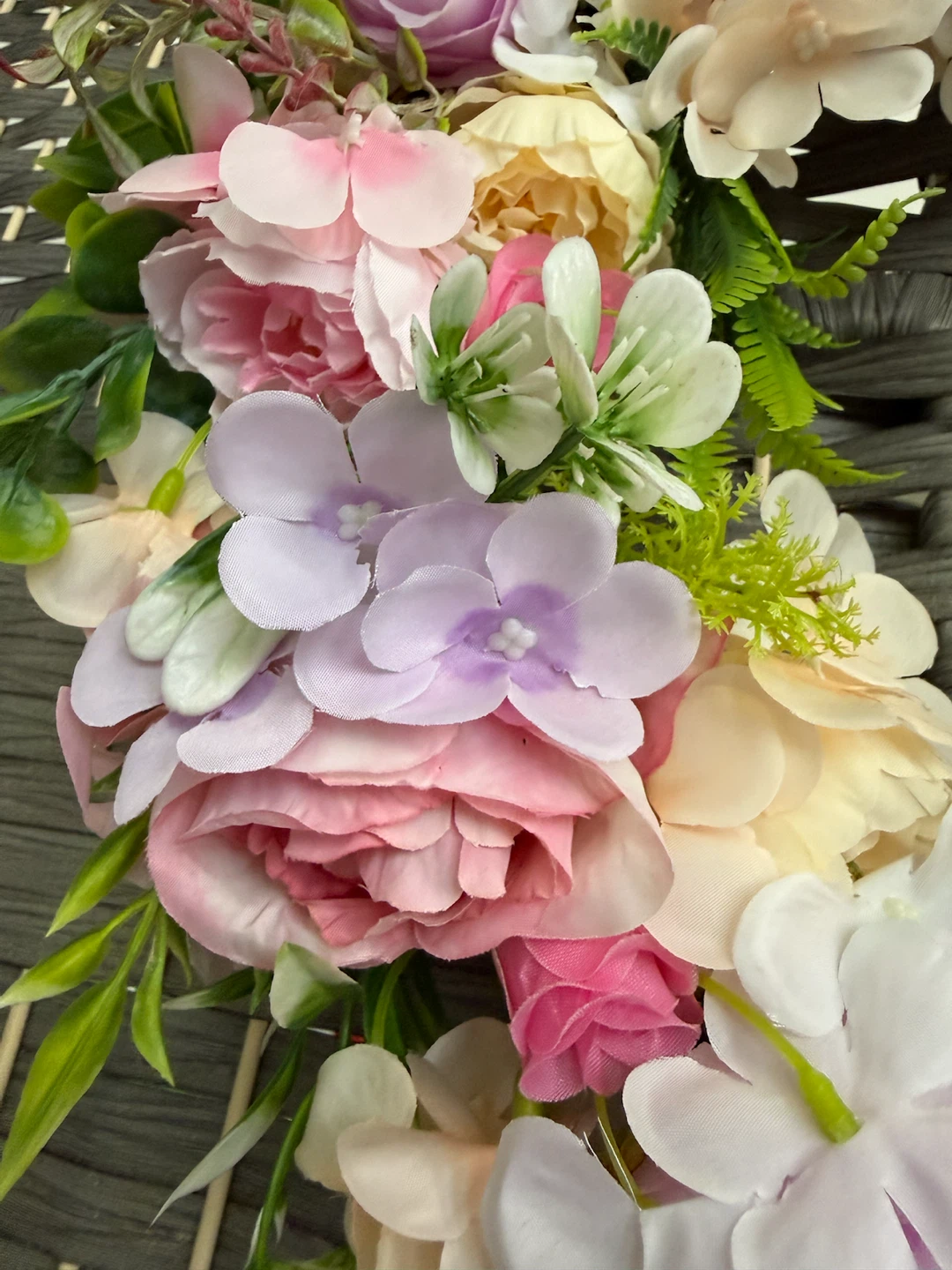 Handcrafted Artificial Flower Wreath - photo 4