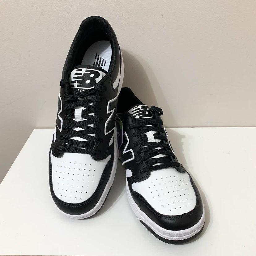 New Balance Mens 480 Panda Sneakers Size 10, 11 Leather Shoes - photo 3