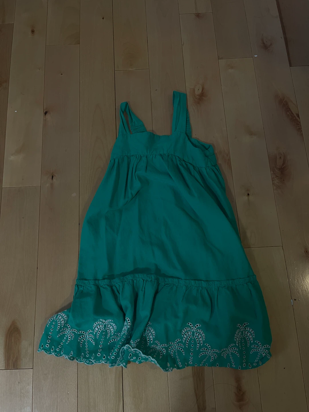 Girls Green Dress