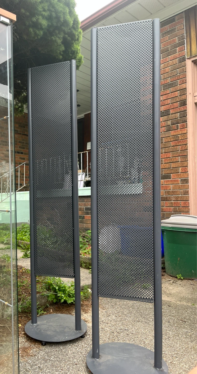 Pair of Metal Display Stands - photo 3