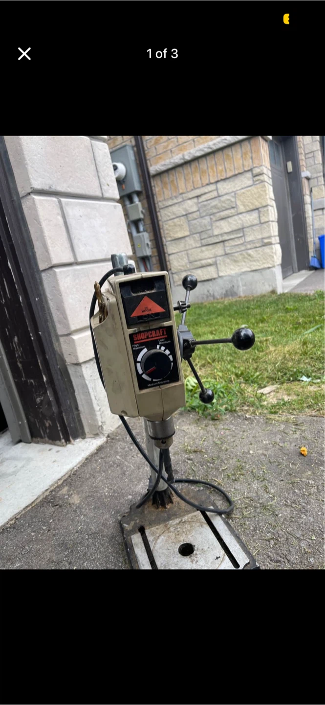 Shopcraft Drill Press
