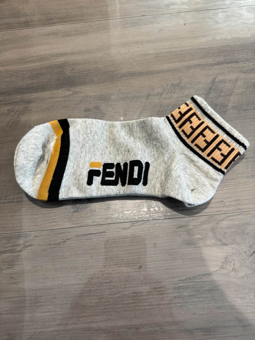 Fendi Inspired Ankle Socks
