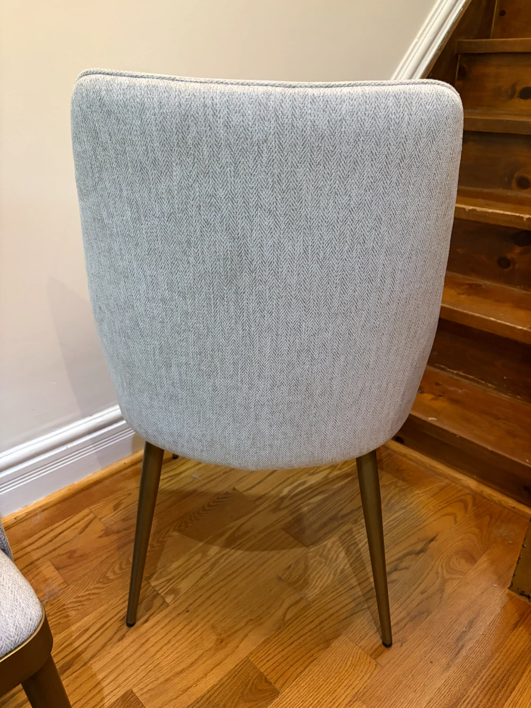 Set of 4 Upholstered Dining Chairs - photo 3