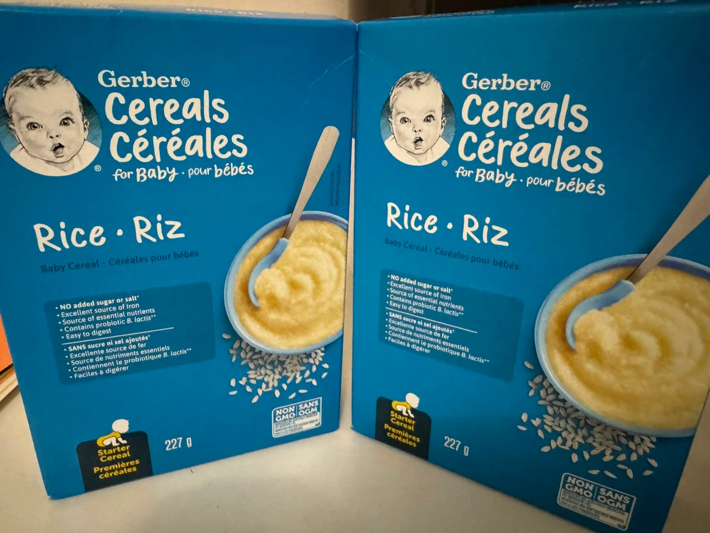 Gerber Rice Baby Cereal (227 g) - New & Sealed