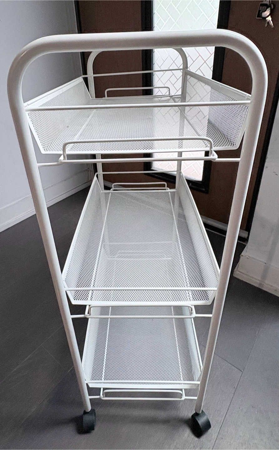 IKEA HORNÀVAN 3-Tier Cart White - photo 2