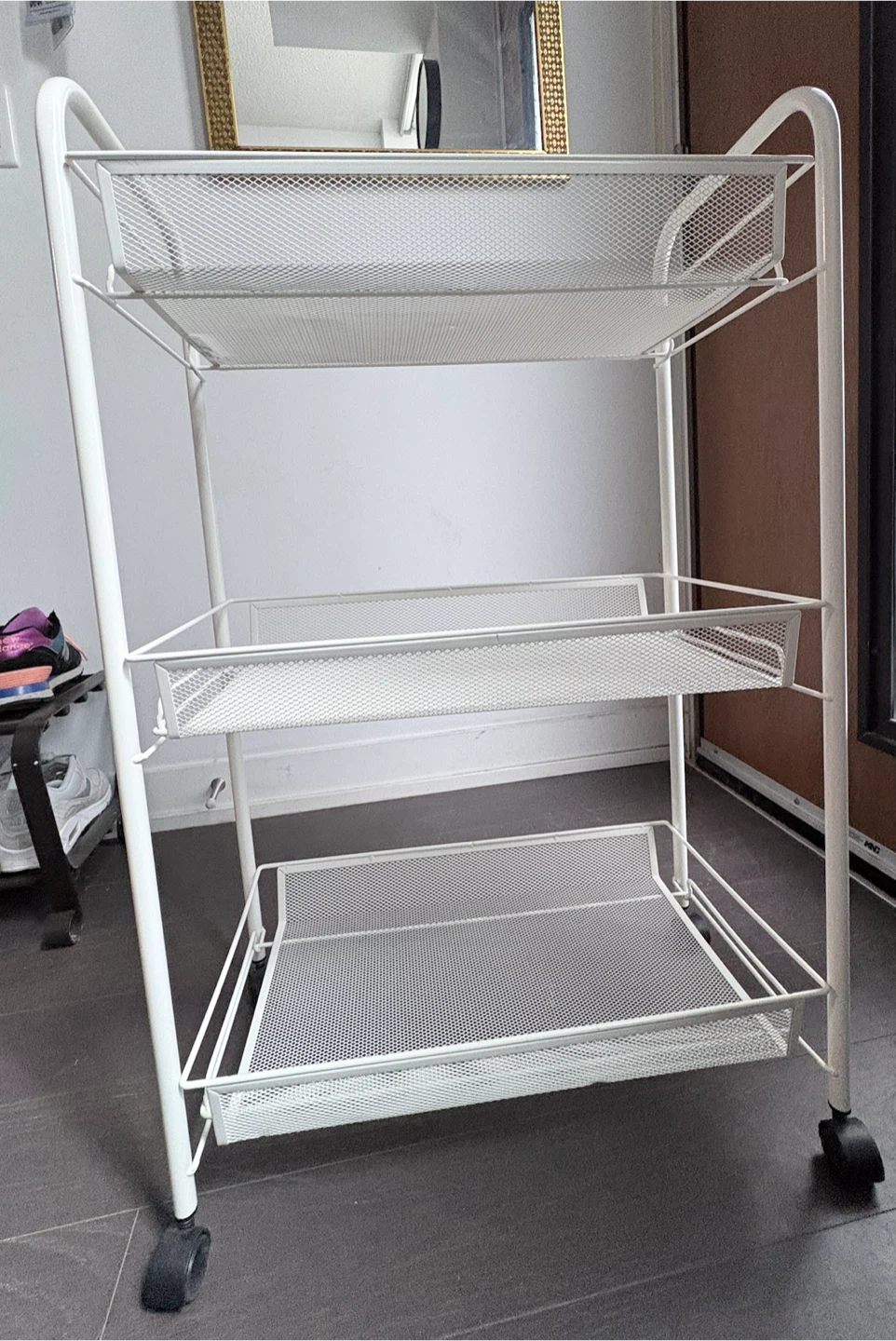 IKEA HORNÀVAN 3-Tier Cart White - photo 3