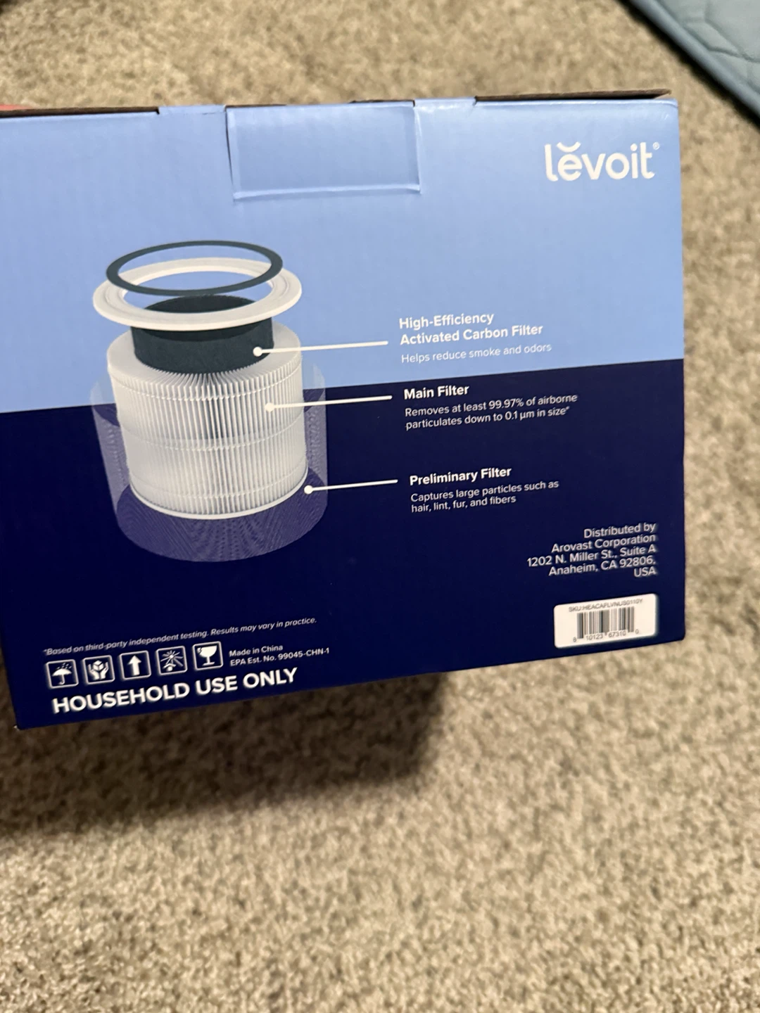 Levoit Replacement Filter Core 200S-P-RF - photo 2