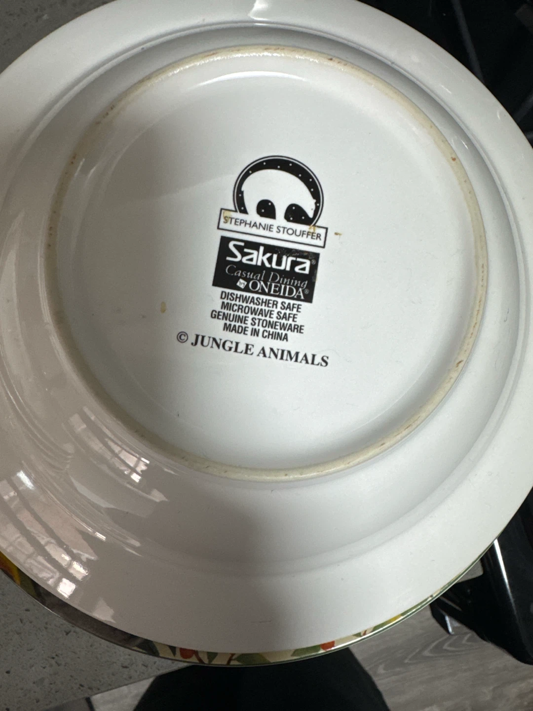 Oneida Jungle Animals Plates and Bowls Set (8) - photo 5