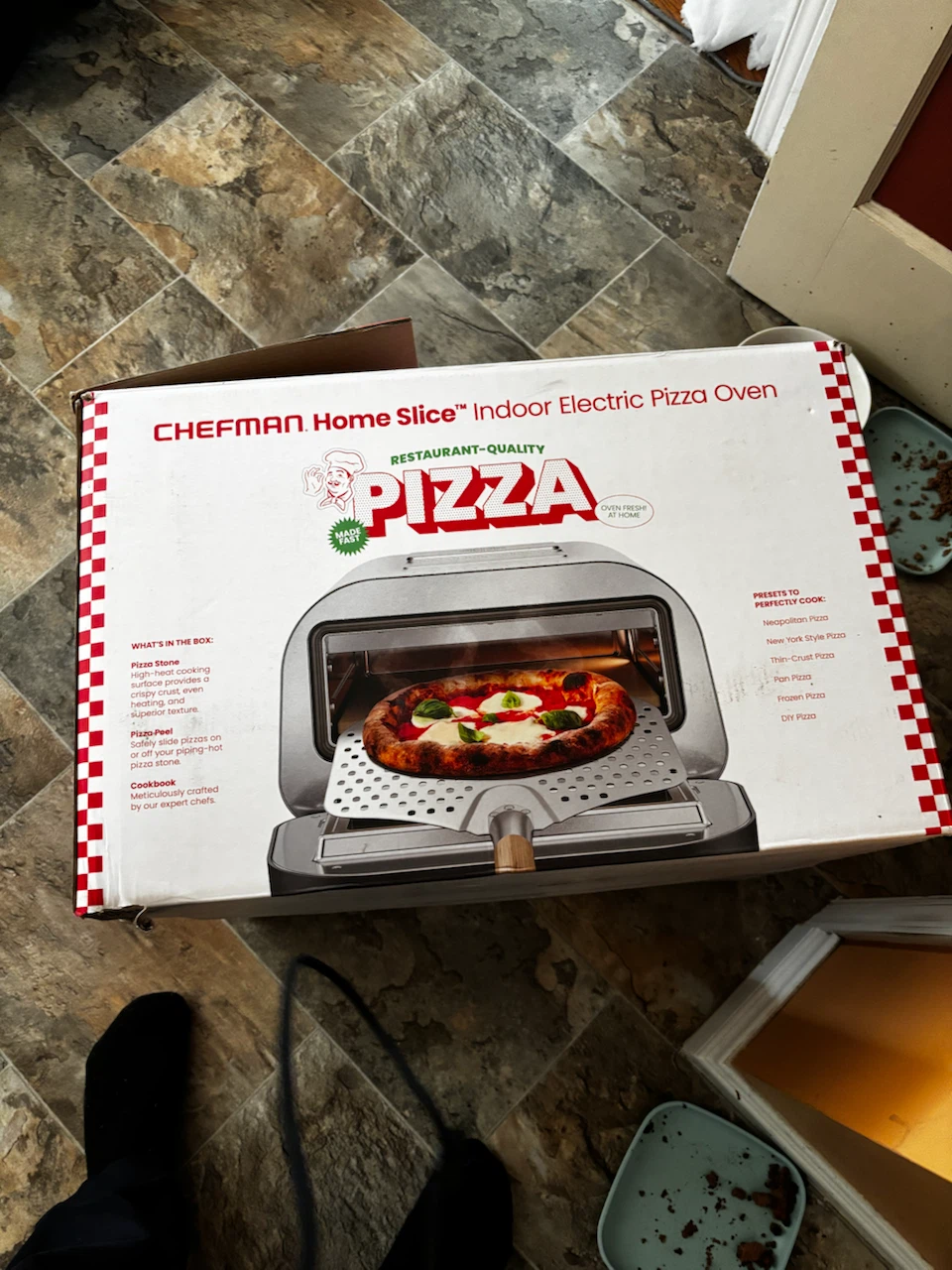 CHEFMAN Home Slice Indoor Electric Pizza Oven