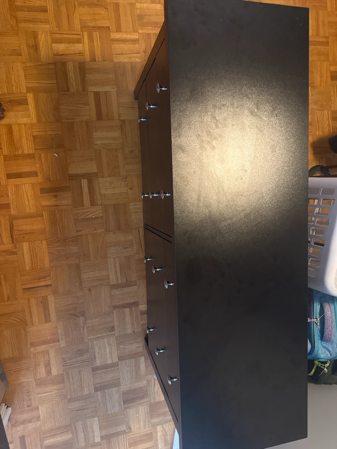 Dark Brown 6-Drawer Dresser - photo 2