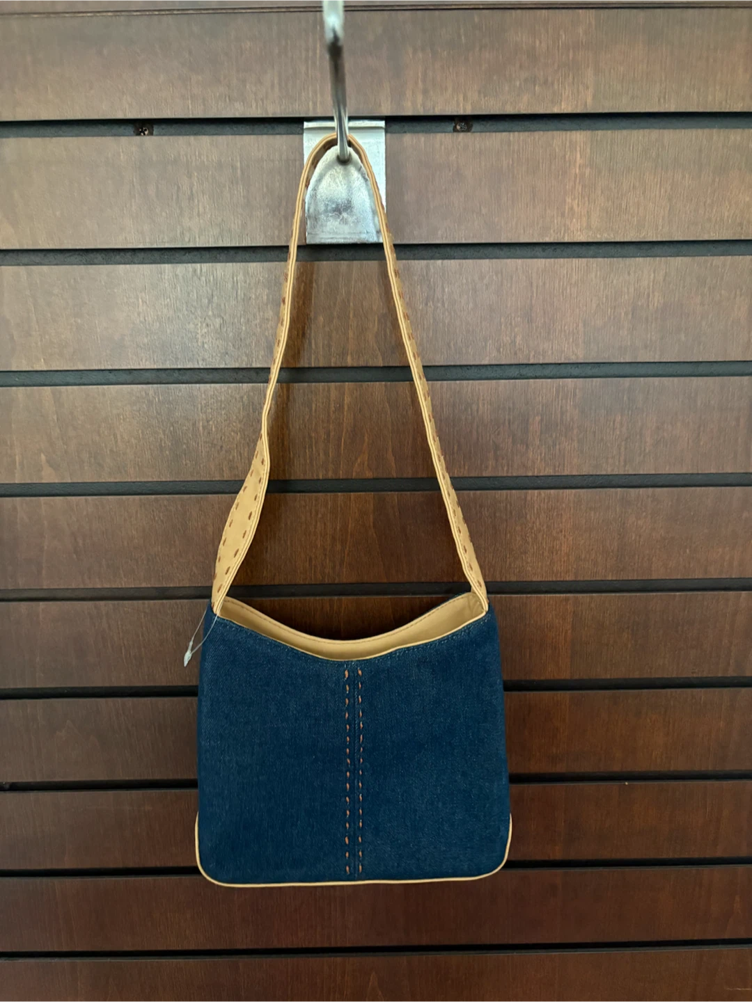 Denim Shoulder Bag - photo 2