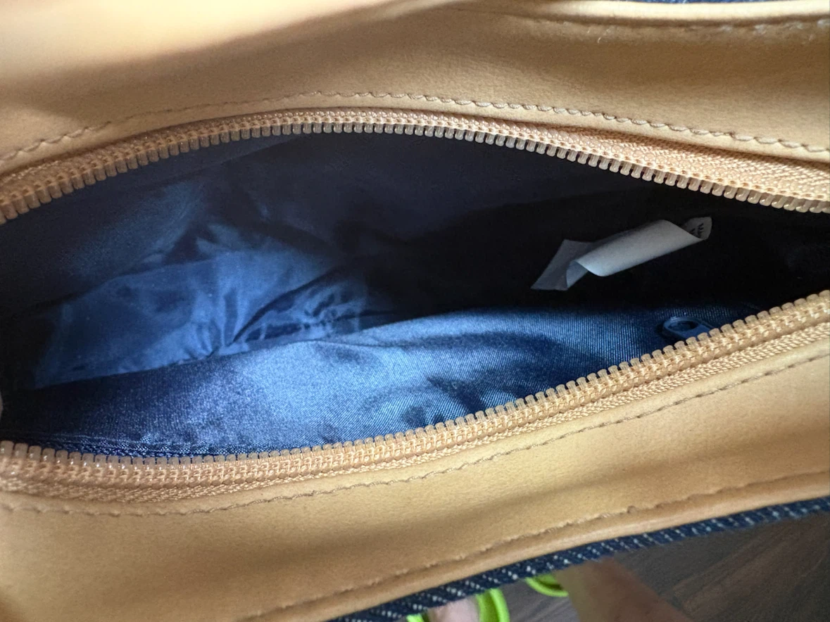 Denim Shoulder Bag - photo 3