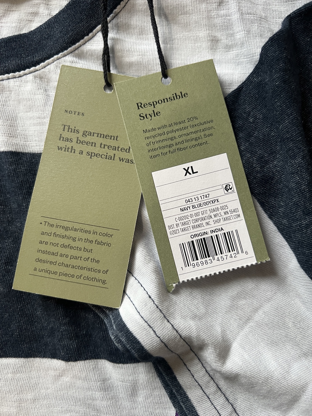 Goodfellow & Co striped t-shirt XL - photo 2