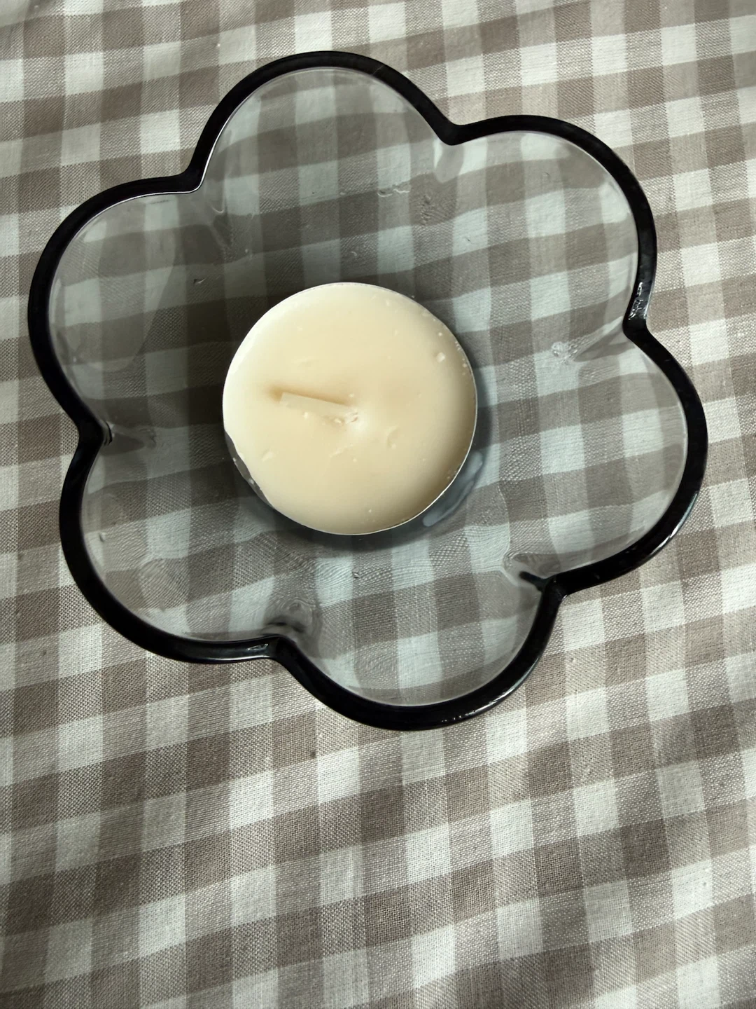 IKEA Glass Flower Bowl Set - Set of 4 with 8 candles