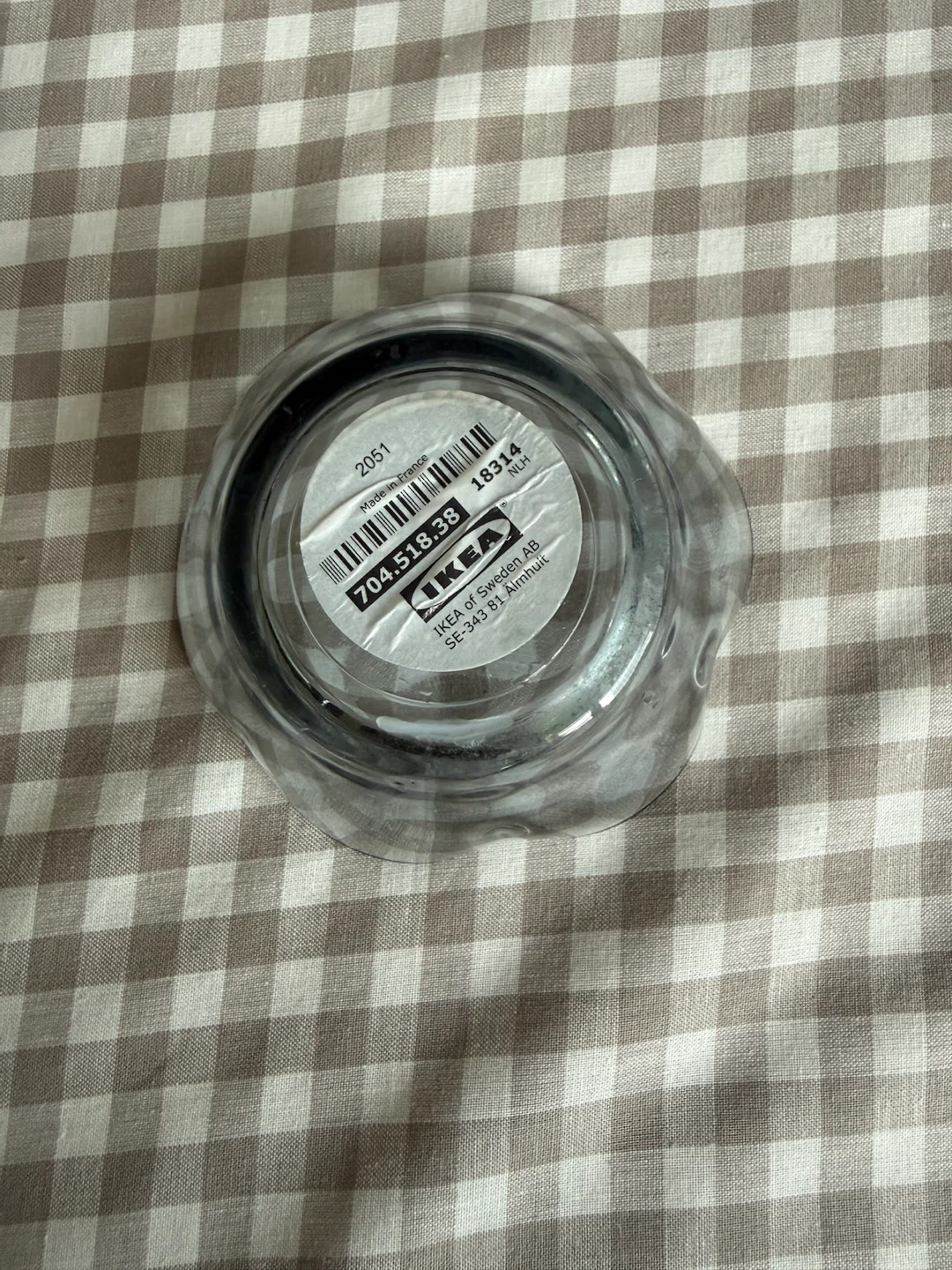 IKEA Glass Flower Bowl Set - Set of 4 with 8 candles - photo 3