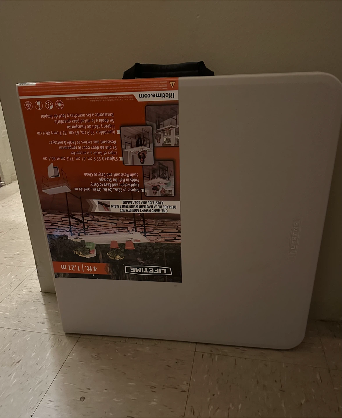 Lifetime 4ft Folding Table